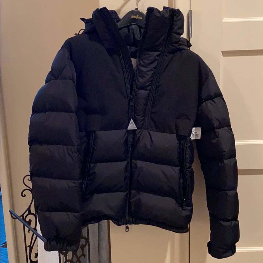 Moncler Laveda- Black Puffer Ski Jacket